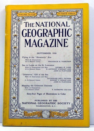 Item #3830052 The National Geographic Magazine, Volume 98, Number 3 (September, 1950). Gilbert...