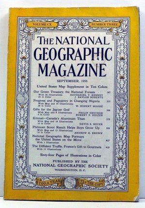 Item #3830058 National Geographic Magazine, Volume 110, Number 3 (September, 1956). Gilbert...