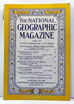 Item #3850029 The National Geographic Magazine, 107, Number 6 (June 1955). Gilbert Grosvenor,...