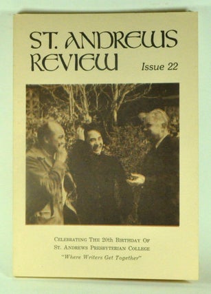 Item #3850032 St. Andrews Review: A Twice-Yearly Magazine of the Arts and Humanities. Issue No....