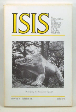 Item #3860047 ISIS: An International Review Devoted to the History of Science and Its Cultural...