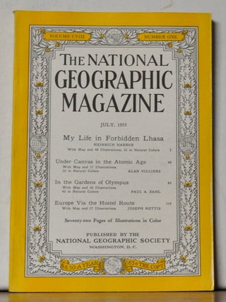 Item #3930042 The National Geographic Magazine, Volume 108, Number 1 (July 1955). Gilbert...