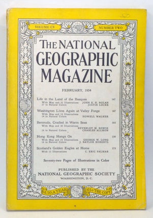 Item #3940051 The National Geographic Magazine, Volume 105, Number 2 (February 1954). Gilbert...