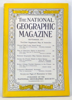 Item #3940077 The National Geographic Magazine, Volume 112, Number 3 (September, 1957). Melville...