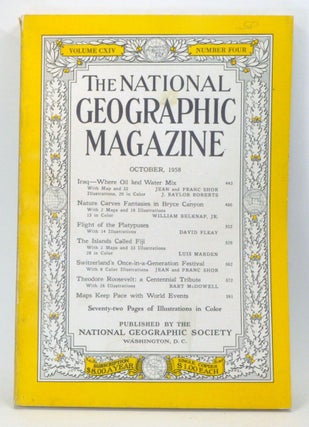 Item #3940088 The National Geographic Magazine, Volume 114, Number 4 (October 1958). Melville...