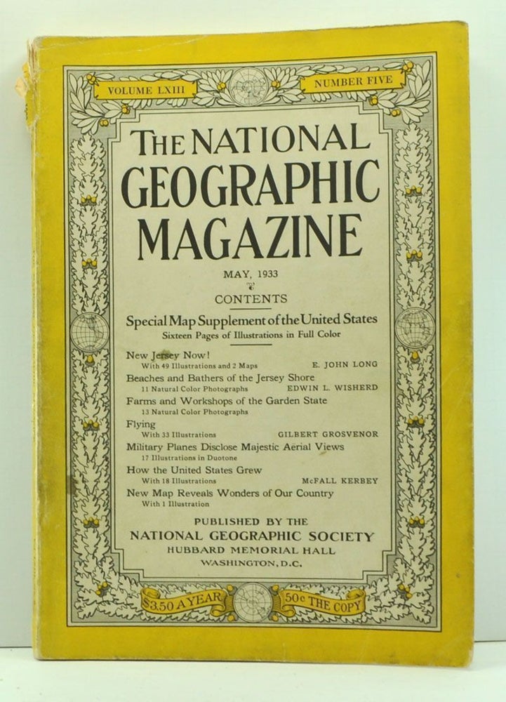 Item #3950006 The National Geographic Magazine, Volume 63, Number 5 (May 1933). Gilbert Grosvenor, E. John Long, Edwin L. Wisherd, McFall Kerbey.