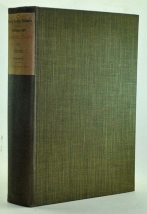 Item #3980033 Poems, Volumes 1 and 2. Holly Lodge Edition. George Eliot, Mary Ann Evans