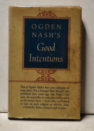 Item #3980045 Good Intentions. Ogden Nash