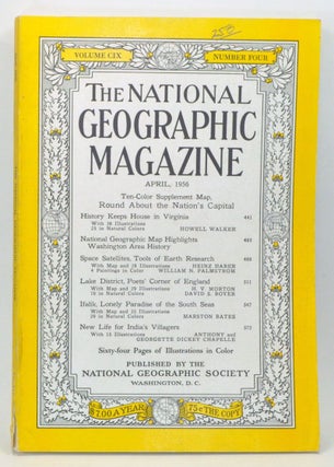 Item #3990063 The National Geographic Magazine, Volume 109, Number 4 (April 1956). Melville Bell...