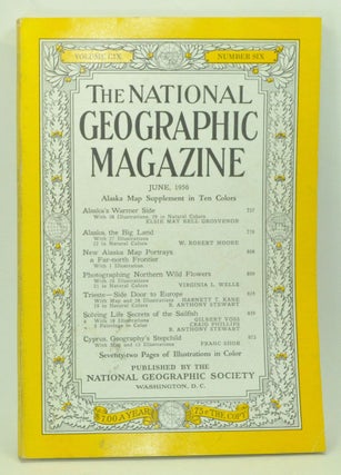 Item #3990064 The National Geographic Magazine, Volume 109, Number 6 (June 1956). Melville Bell...