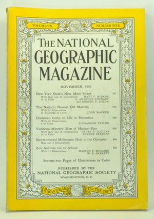 Item #3990065 The National Geographic Magazine, Volume 110, Number 5 (November 1956). Melville...