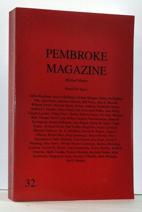 Item #4020011 Pembroke Magazine 32 (2000). Shelby Stephenson, Michael Martin, Ronald H. Bayes,...