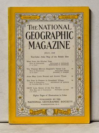 Item #4040074 The National Geographic Magazine, Volume 114, Number 1 (July 1958). Melville Bell...