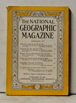 Item #4040076 The National Geographic Magazine, Volume CXI (111), Number Two (2) (February 1957)....
