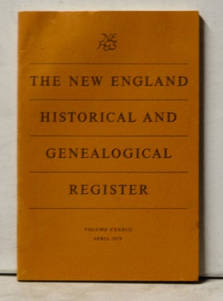 Item #4040079 The New England Historical and Genealogical Register, Volume 133 (April 1979)....