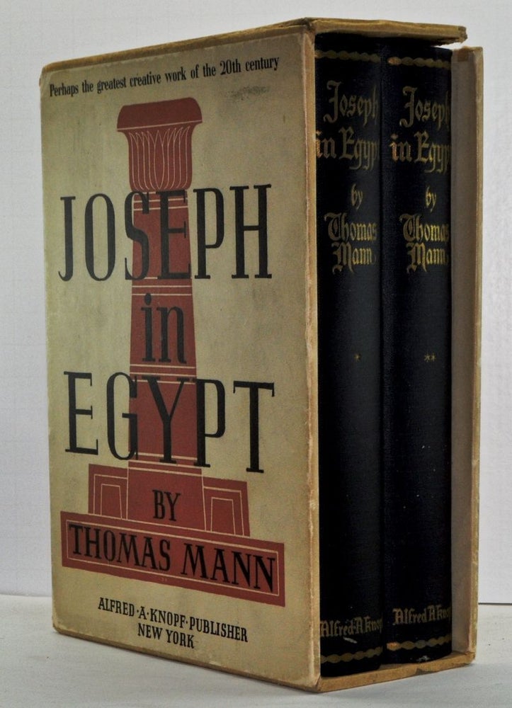 Item #4050007 Joseph in Egypt, Volume I and Volume II. Thomas Mann.