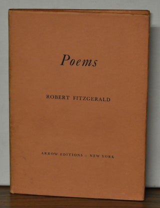 Item #4050043 Poems. Robert Fitzgerald