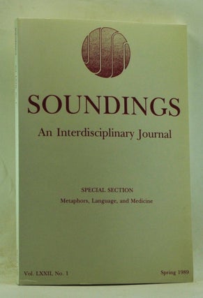 Item #4070047 Soundings: An Interdisciplinary Journal, Volume 72, Number 1 (Spring 1989). Special...