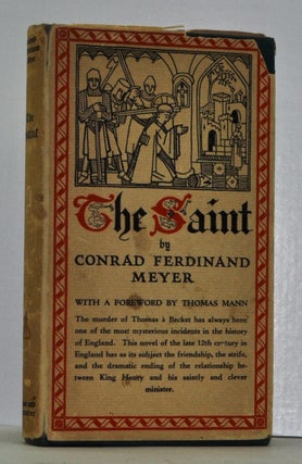 Item #4090002 The Saint. Conrad Ferdinand Meyer, Edward Franklin Hauch, trans