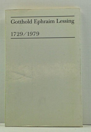 Item #4090026 Gotthold Ephraim Lessing 1729 / 1979. Dolf Sternberger