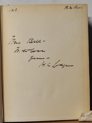 Charles Francis Adams, 1835-1915. An Autobiography. With a Memorial Address by Henry Cabot Lodge