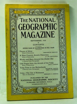 Item #4130031 The National Geographic Magazine, Volume 64, Number 3 (September 1933). Gilbert...