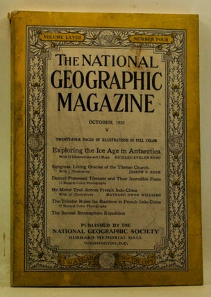 Item #4130053 The National Geographic Magazine, Volume 68, Number 4 (October 1935). Gilbert...