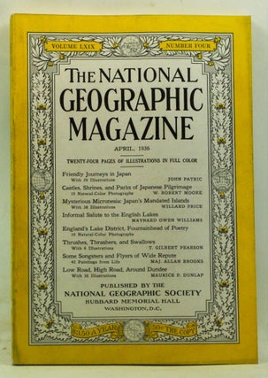 Item #4130057 The National Geographic Magazine, Volume 69, Number 4 (April 1936). Gilbert...