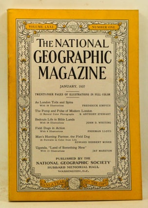 Item #4130062 The National Geographic Magazine, Volume 71, Number 1 (January 1937). Gilbert...