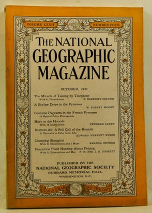 Item #4140028 The National Geographic Magazine, Volume 72, Number 4 (October 1937). Gilbert...