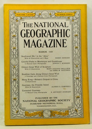 Item #4140032 The National Geographic Magazine, Volume 73, Number 3 (March 1938). Gilbert...