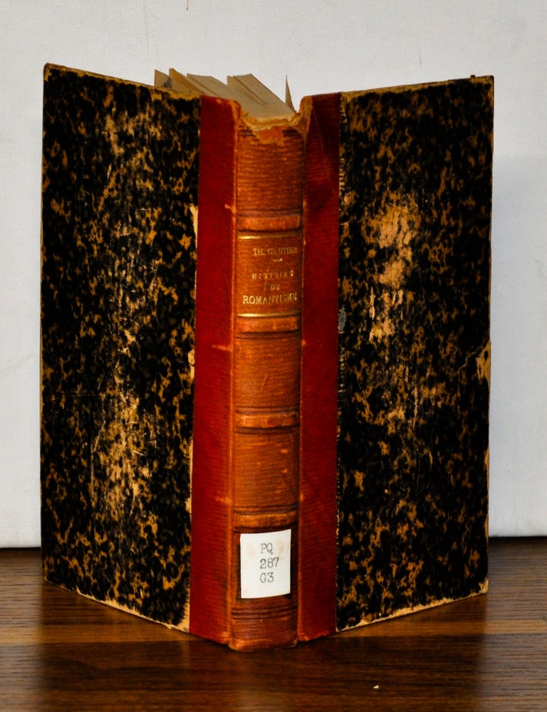 Item #4140038 Histoire du Romantisme; Notices Romantiques; &Eacute;tude sur la Po&eacute;sie Fran&ccedil;ais. Nouvelle &Eacute;dition. Th&eacute;ophile Gautier.