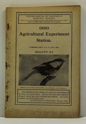 Item #4150019 Winter Manual of Practice in Economic Zoology. Ohio Agricultural Experiment Station...