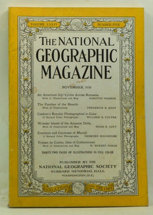 Item #4150052 The National Geographic Magazine, Volume 74, Number 5 (November 1938). Gilbert...