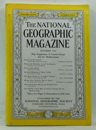 Item #4150058 The National Geographic Magazine, Volume 76, Number 4 (October 1939). Gilbert...
