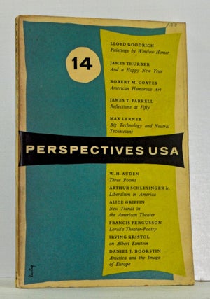 Item #4170031 Perspectives USA, Number Fourteen (Winter 1956). James Laughlin, Robert M. Coates,...