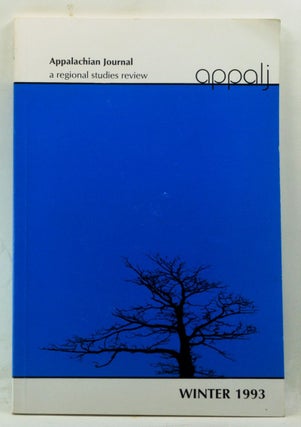 Item #4180189 Appalachian Journal: A Regional Studies Review, Volume 20, Number 2, Winter 1993....