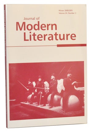 Item #4200012 Journal of Modern Literature, Volume 24, Number 2 (Winter 2000/2001). Morton P....