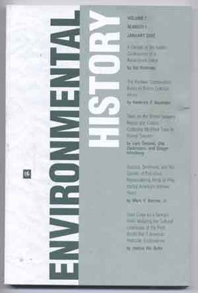 Item #4210028 Environmental History (Volume 7 VII, Number 1 I, January 2002). Hal Rothman,...
