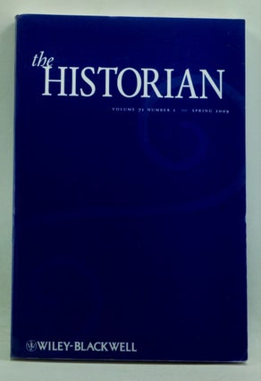 Item #4210062 The Historian, Volume 71, Number 1 (Spring 2009). David R. Carr, Frederick Quinn,...