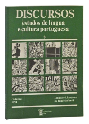 Item #4220041 Discursos. Estudos de Língua e Cultura Portuguesa. Número 8 (Outubro 1994)....