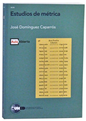Item #4230011 Estudios de métrica. José Domínguez Caparrós
