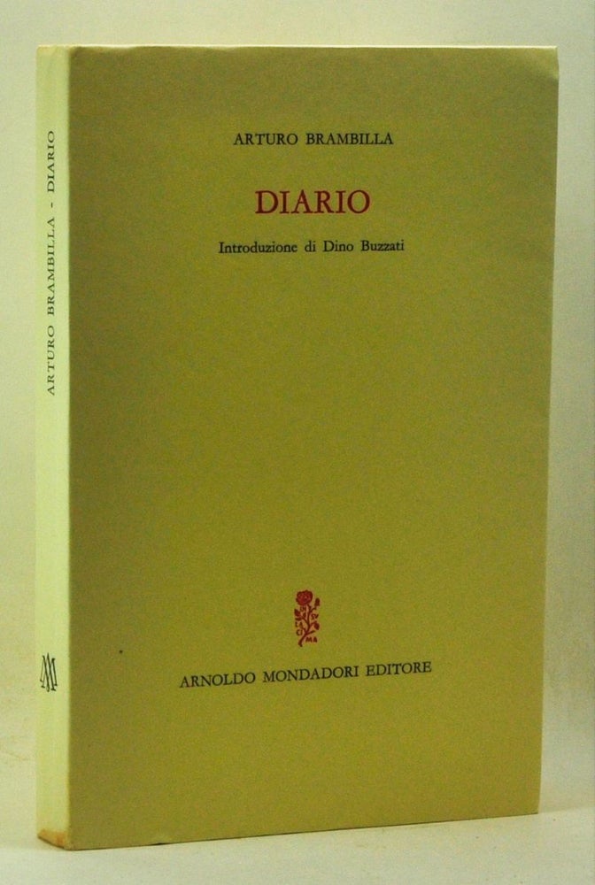 Item #4240046 Diario. Arturo Brambilla, Dino Buzzati, intro.