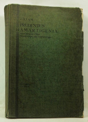 Item #4250078 Prudentius Hamartigenia, with Introduction, Translation, and Commentary. Jan Stam,...