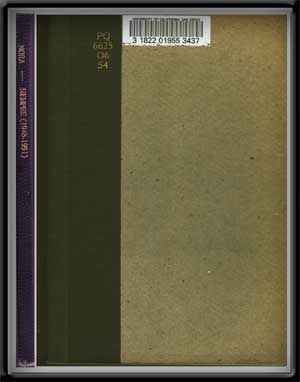 Item #4260020 Siempre (1948-1951); Vol. XIV, Collecion "Insula" Eugenio García de Nora