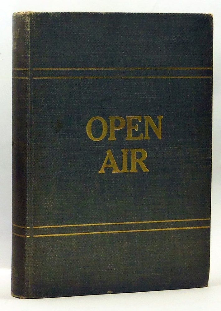 Item #4260031 Open Air: A Statement of What Is Being Done and What Should Be Done to Secure Right Air in Homes, Schools, Offices, Factories, Churches, Etc. William E. Watt.