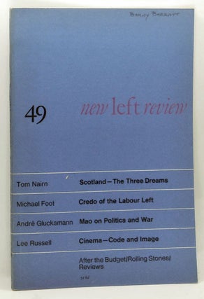 Item #4270022 New Left Review 49 (May-June 1968). Perry Anderson, Tom Nairn, Michael Foot,...