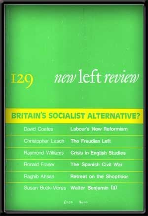 Item #4280004 New Left Review, No. 129 (September-October 1981). Britain's Socialist Alternative? Perry Anderson.