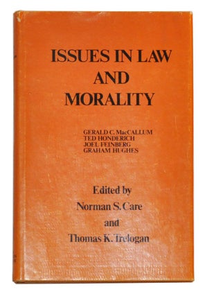 Item #4300012 Issues in law and morality: Proceedings of the 1971 Oberlin Colloquium in...
