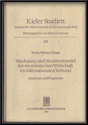 Item #4320032 Wachstum und Strukturwandel der westdeutschen Wirtschaft im internationalen Verbund...